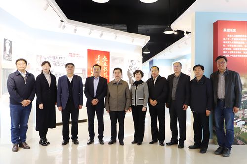 河北省委常委,统战部部长冉万祥来我校调研指导"不忘
